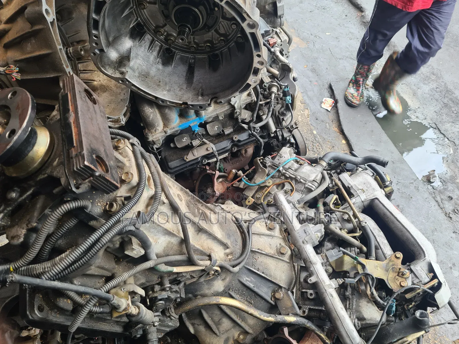 Engine Pathfinder 3.5 Cable 2002