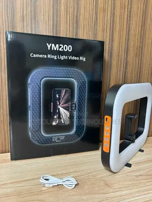 Ym-200 Rechargeable Handheld Ringlight