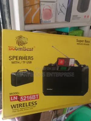 Boom Best Bluetooth Speaker With Tf Usb.