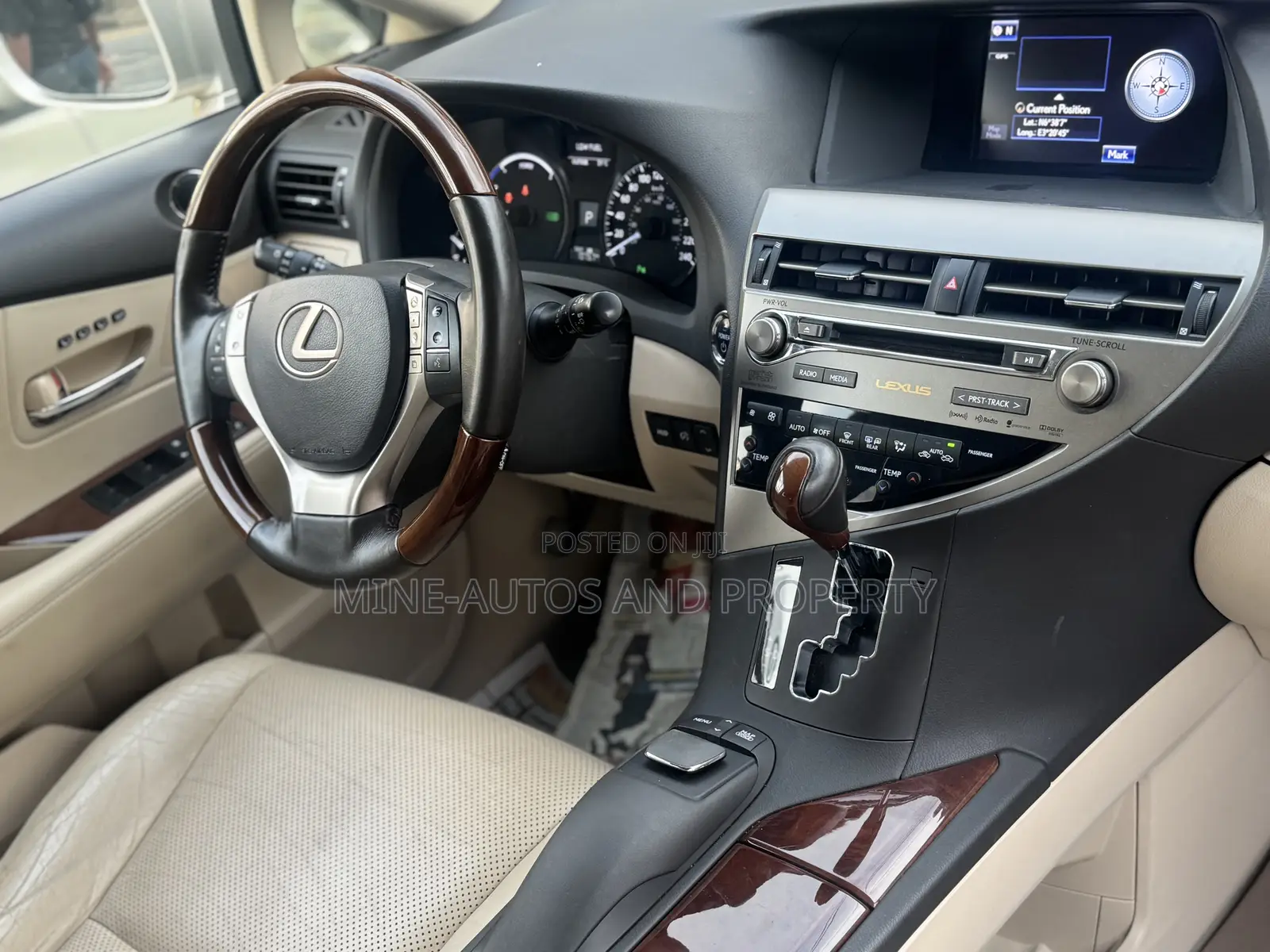 Lexus RX 450h 2013 Gold