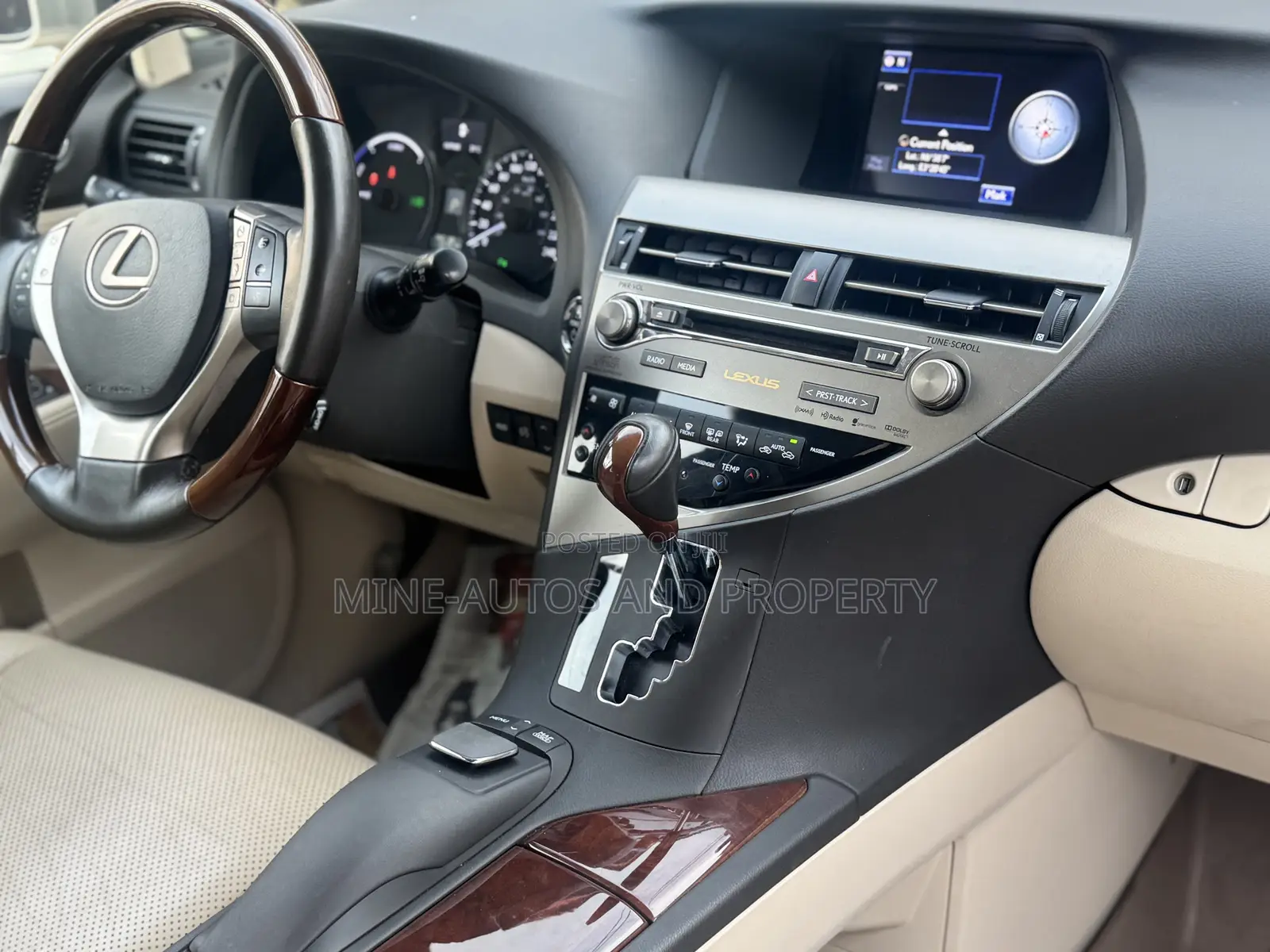Lexus RX 450h 2013 Gold