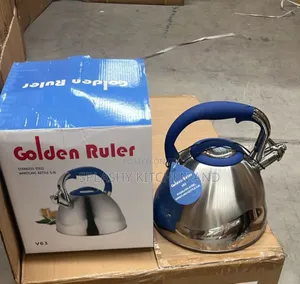 Golden Ruler Stainless Steel Whistling Kettle 5l