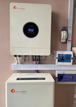 8kva Felicity Inverter Setup and 15kwh Lithium Battery Backup