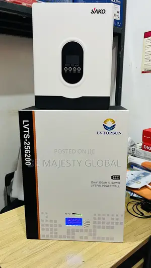 5kwh 24v Lvtopsun And 3kva 24v Sako