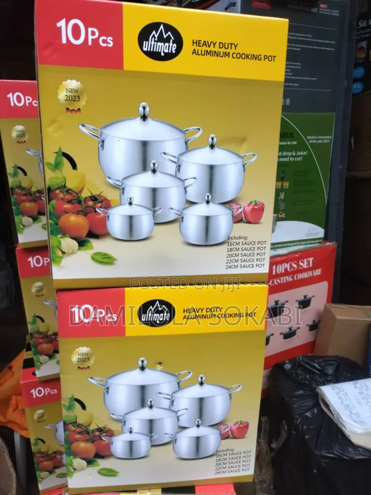 5 Set Pot Belle Pot