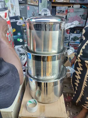 3 Set Extra Big Heavy Duty Pot
