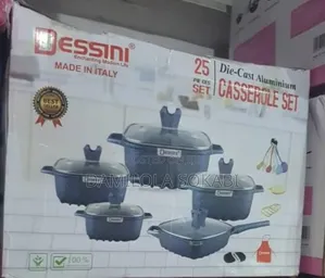 25psc Die Cast Granite Pot
