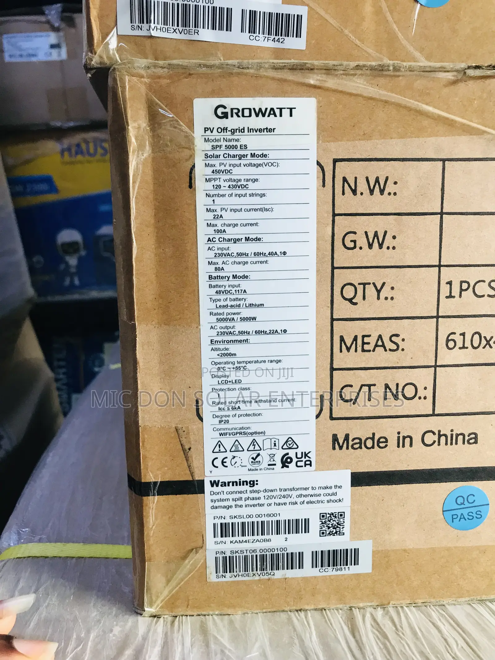 Growatt 5kva Inverter