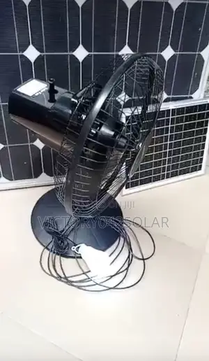 Solar Table Fan