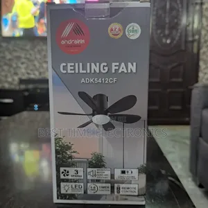 Andrakk Ac/Dc Rechargeable Ceiling Fan