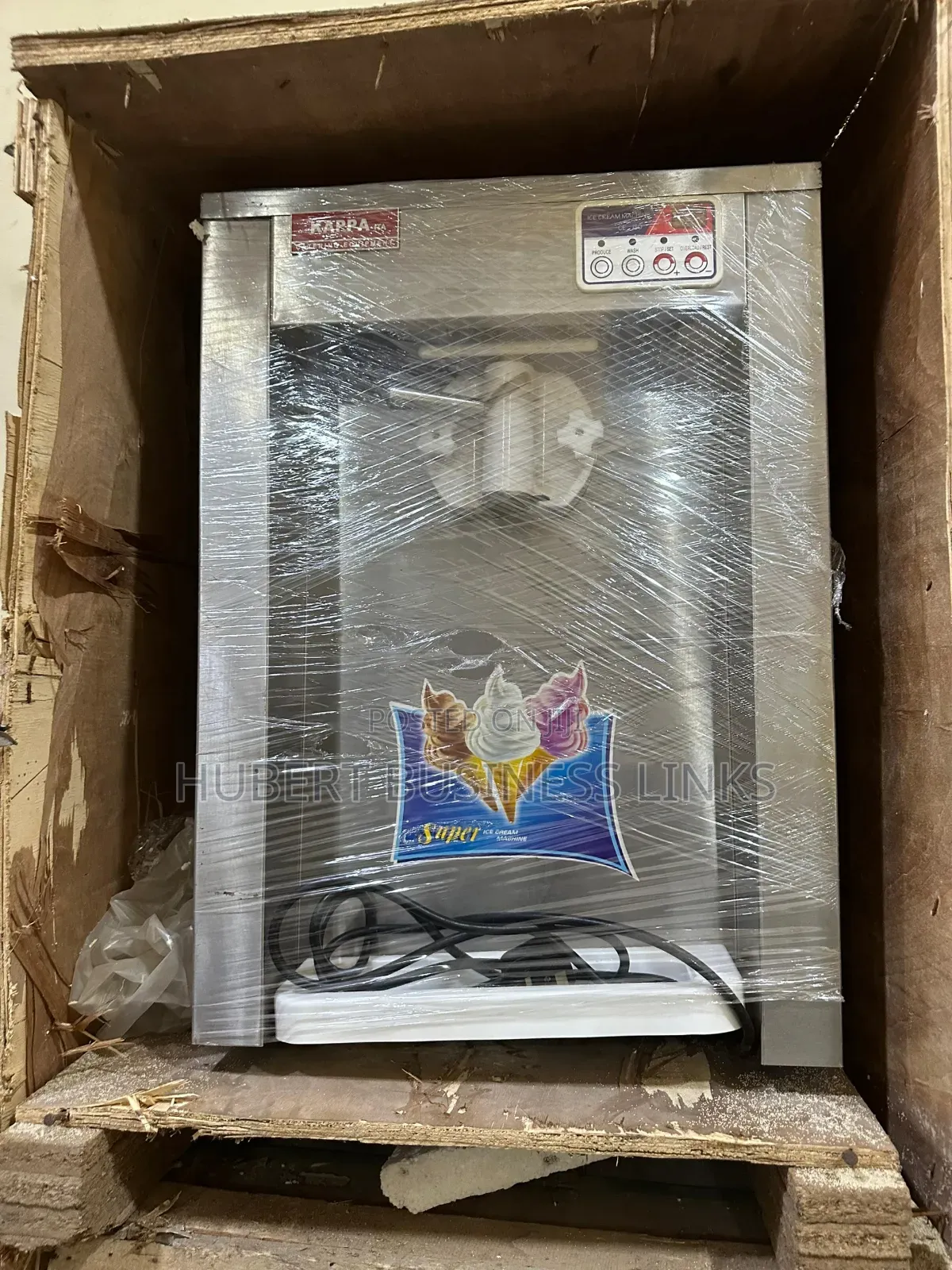 Single Mouth Ice Cream Machine