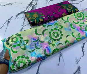 Brocade Lace Fabric (5 Yards)