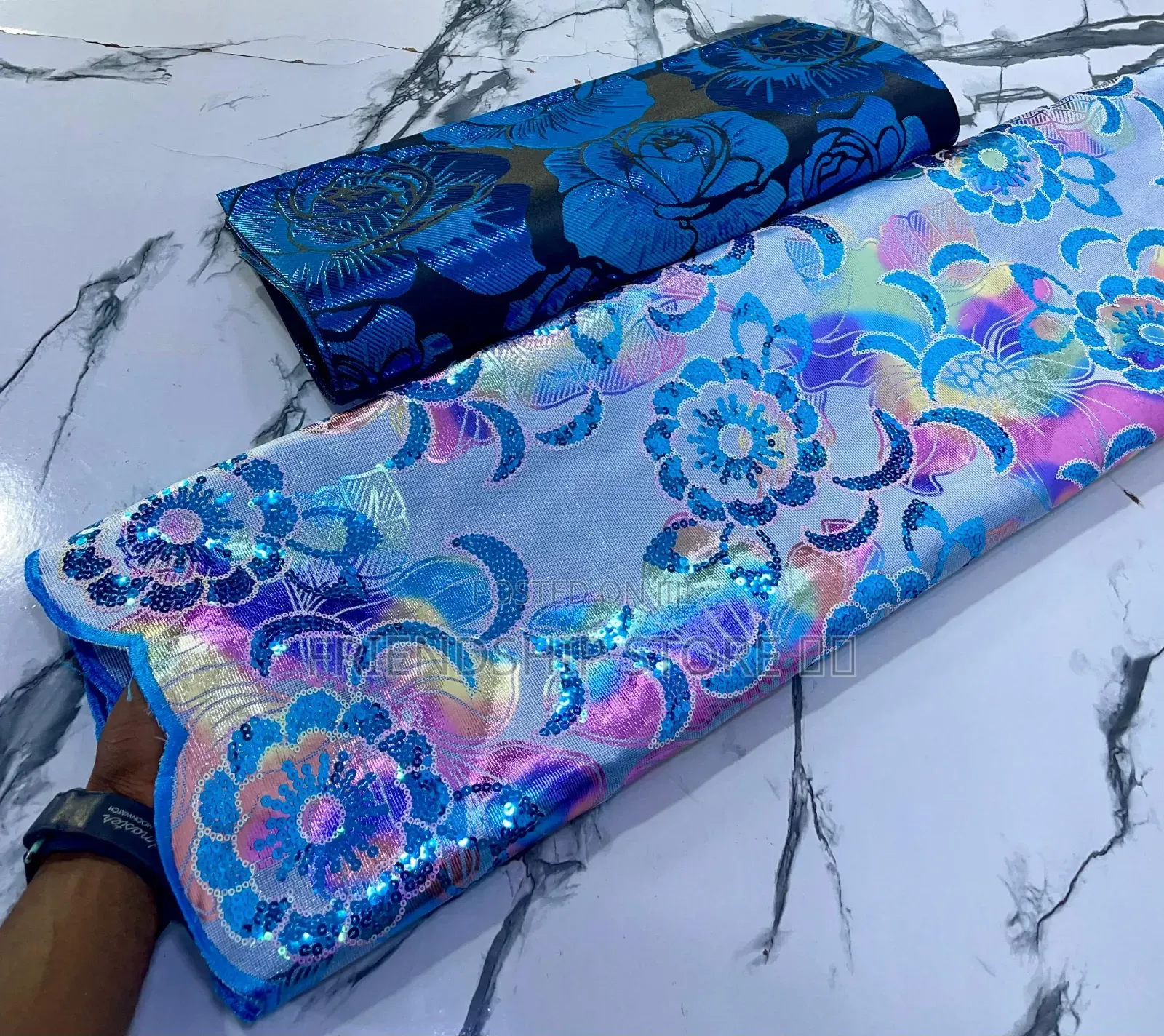 Brocade Lace Fabric (5 Yards)