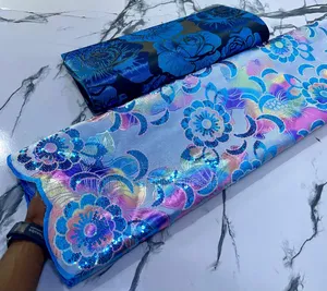 Brocade Lace Fabric (5 Yards)