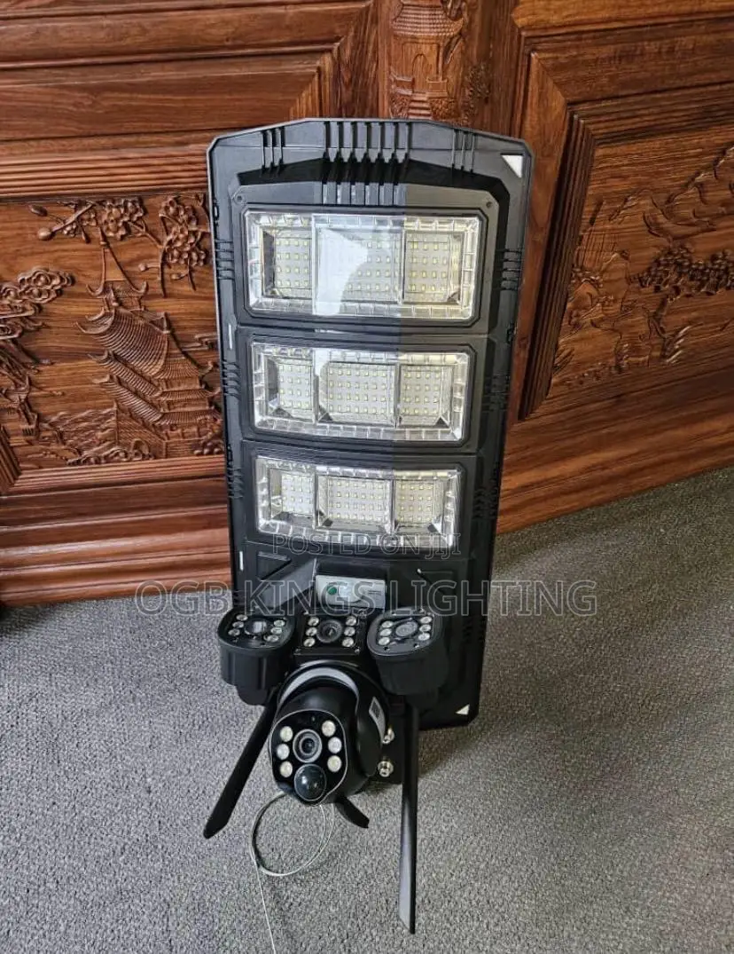 Solar Lights With CCTV Camera