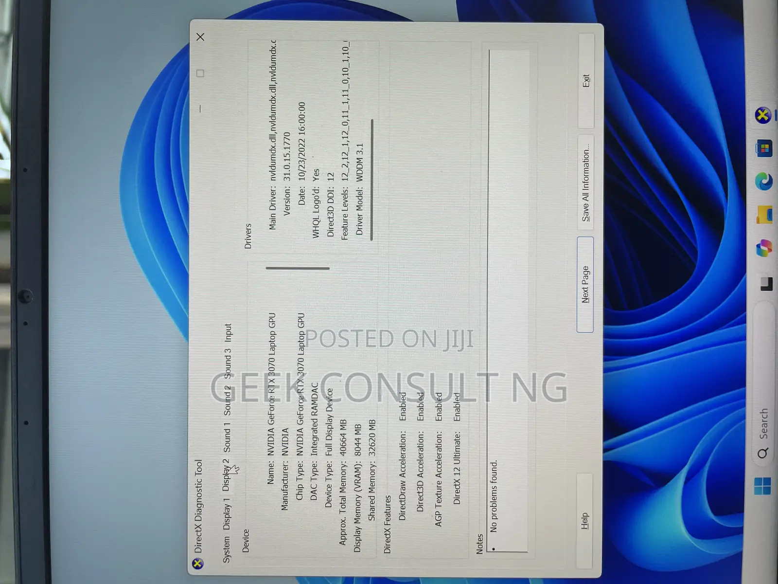 Laptop Acer Predator Helios 300 64GB Intel Core i7 SSD 1T