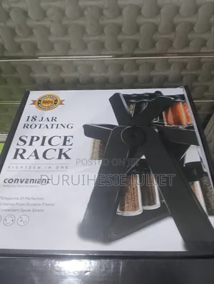 18 Jar Rotating Spice Rack