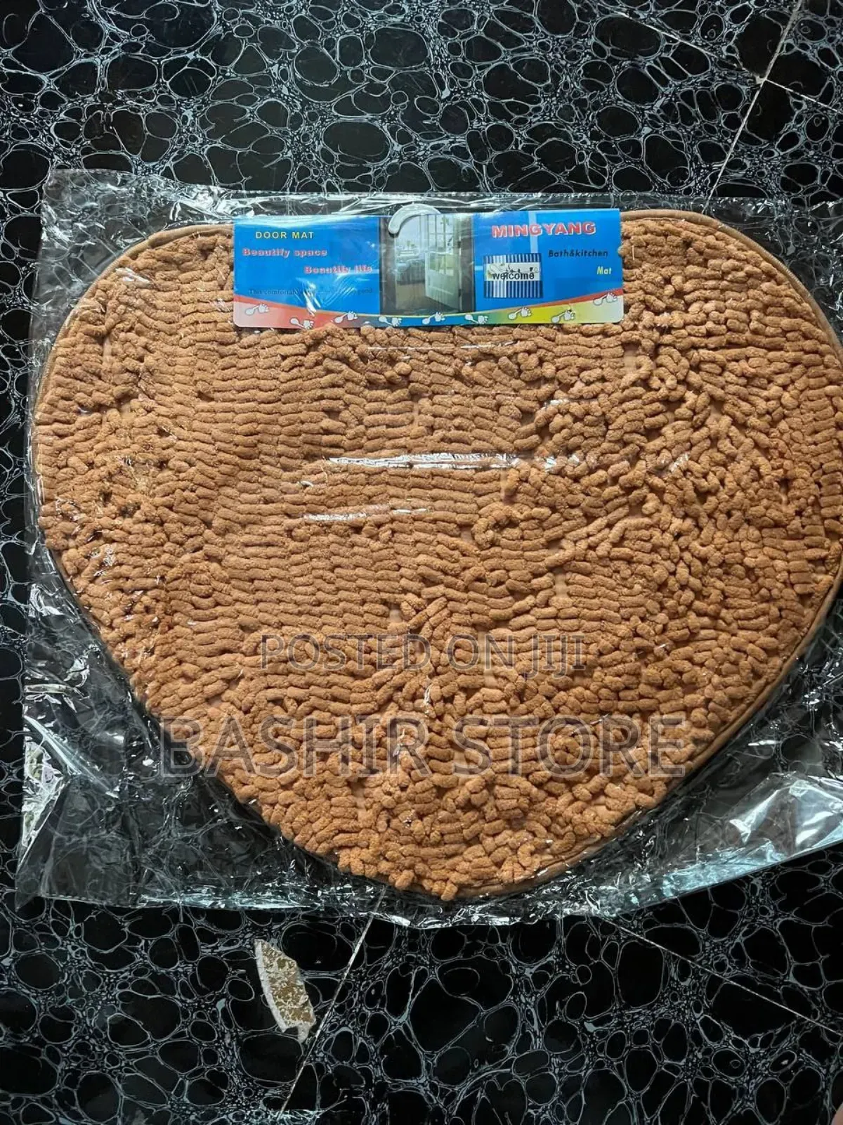 Heart Shaped Bath Mat