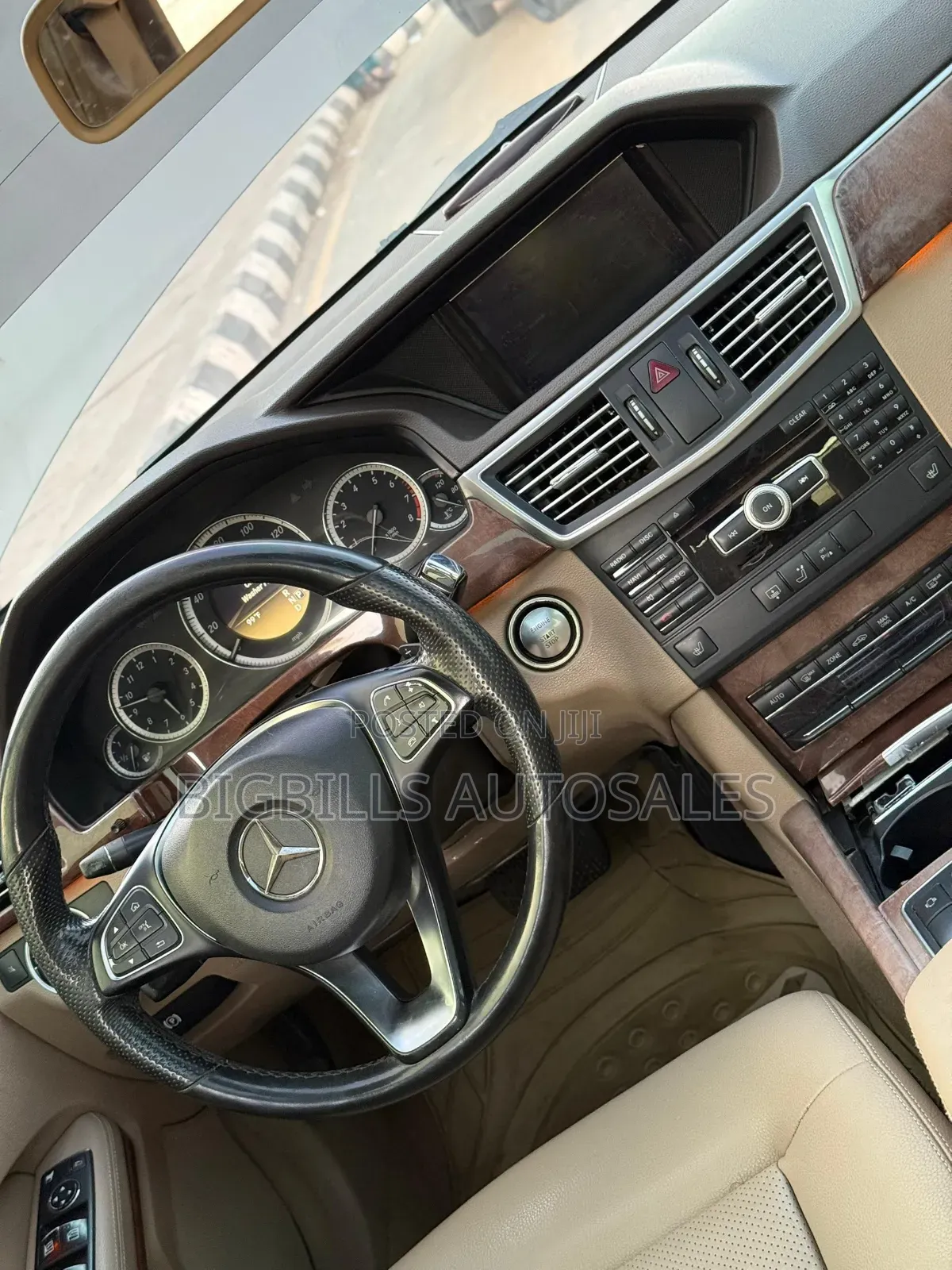 Mercedes-Benz E350 2013 Brown