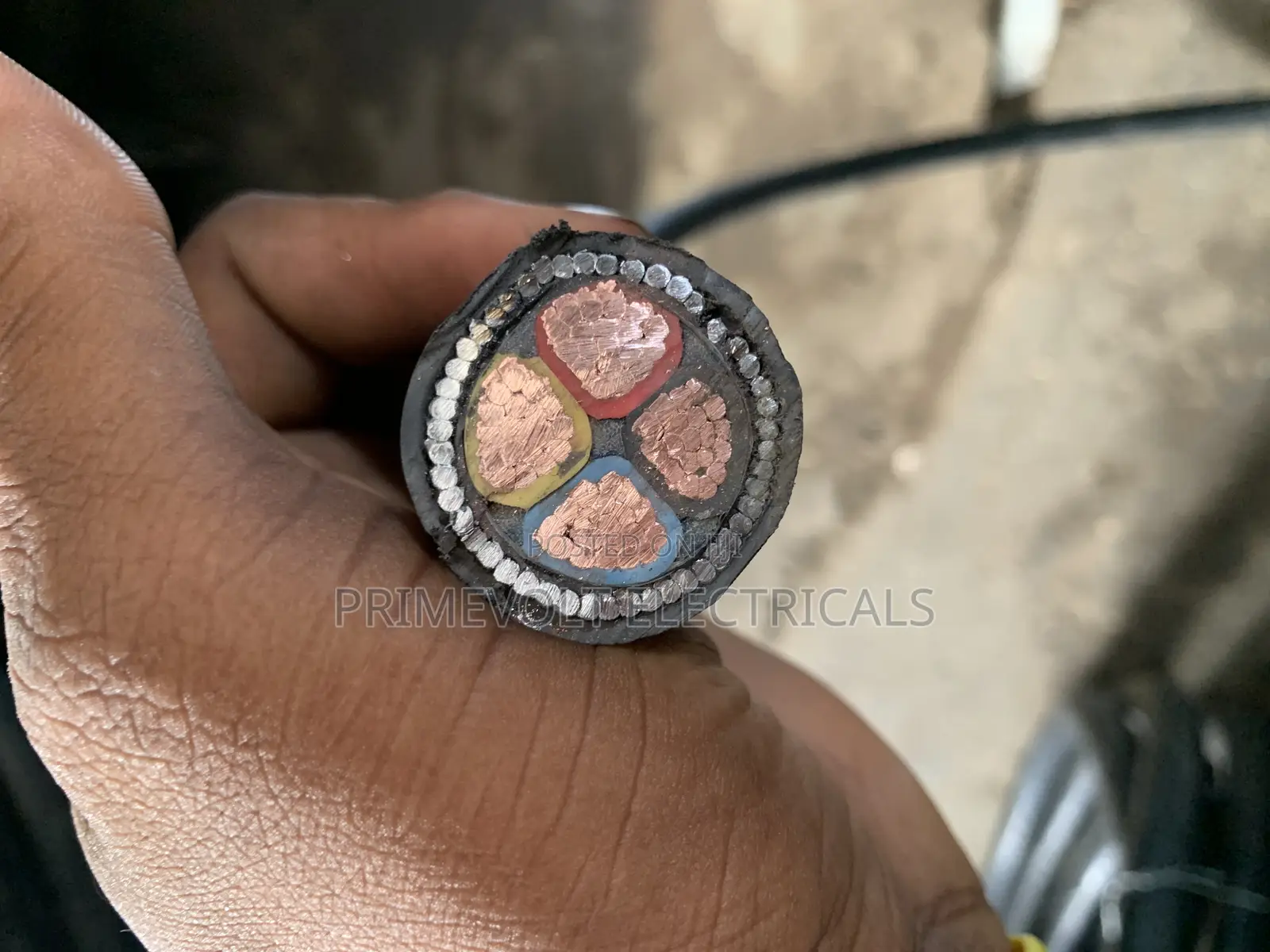 120mm 4core Armoured Cable