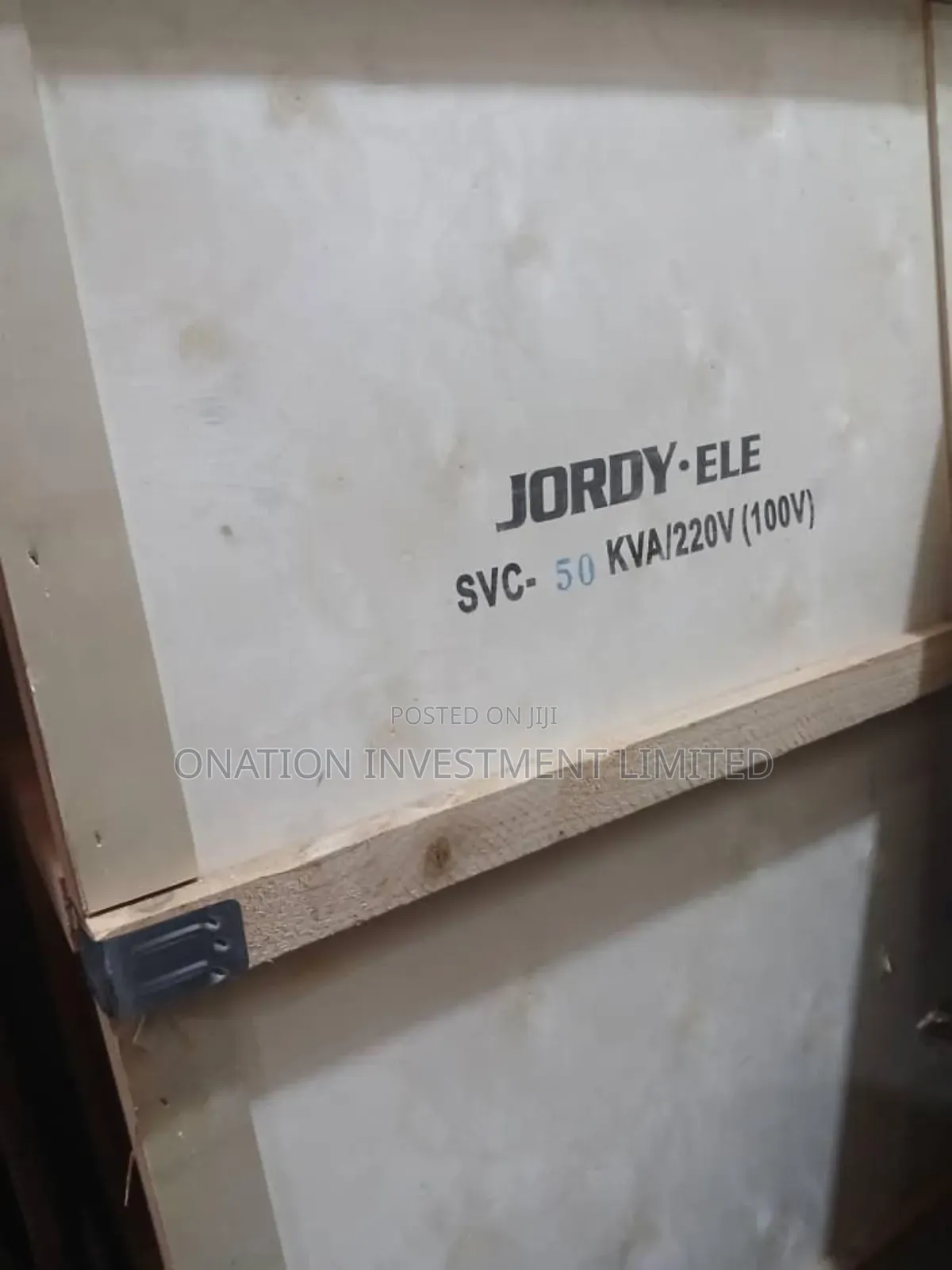 50kva Single Phase Jordy-Ele Servo Automatic Voltage Regulator