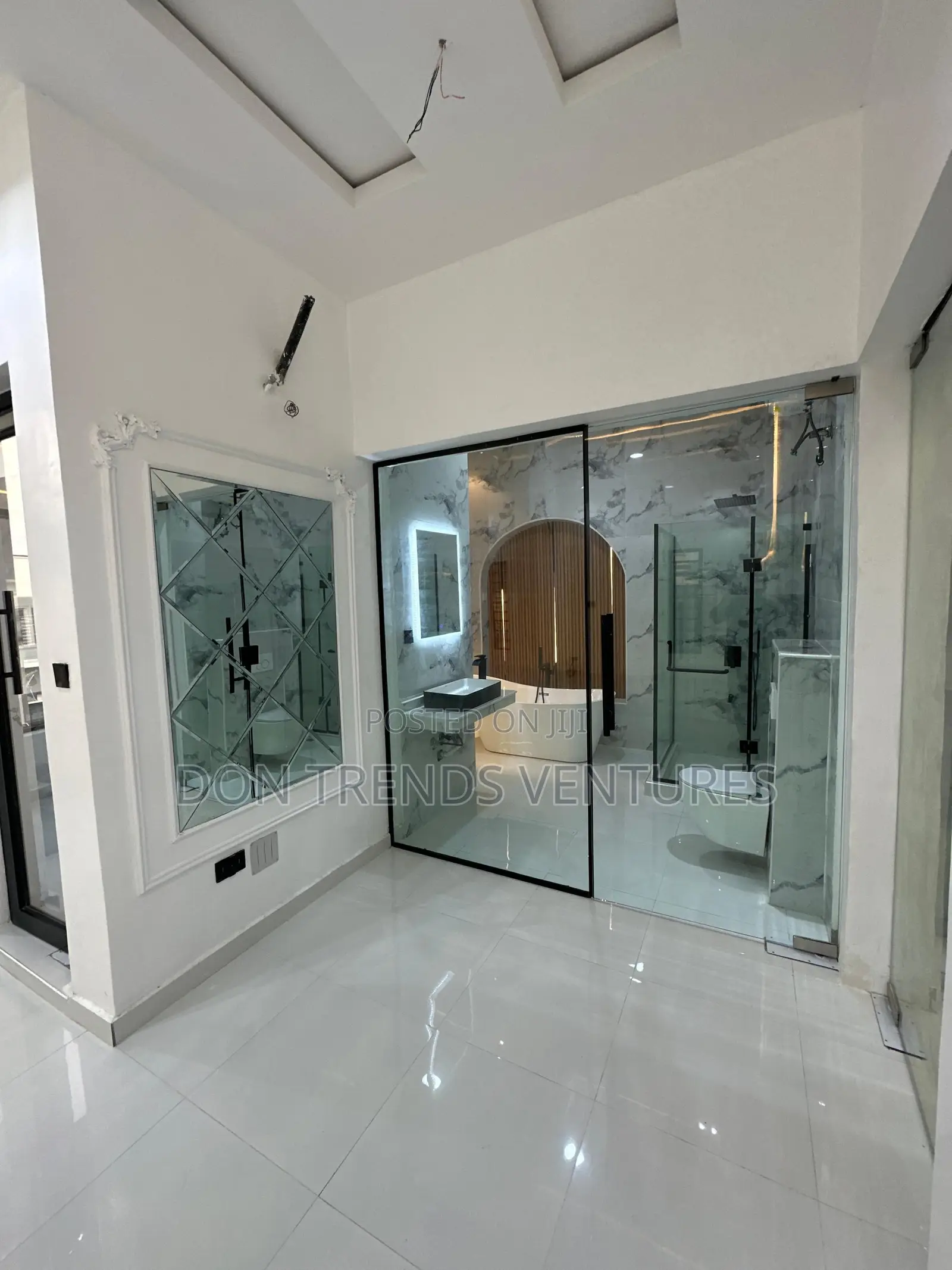 Wainscoting and Unbreakable Mirror Board