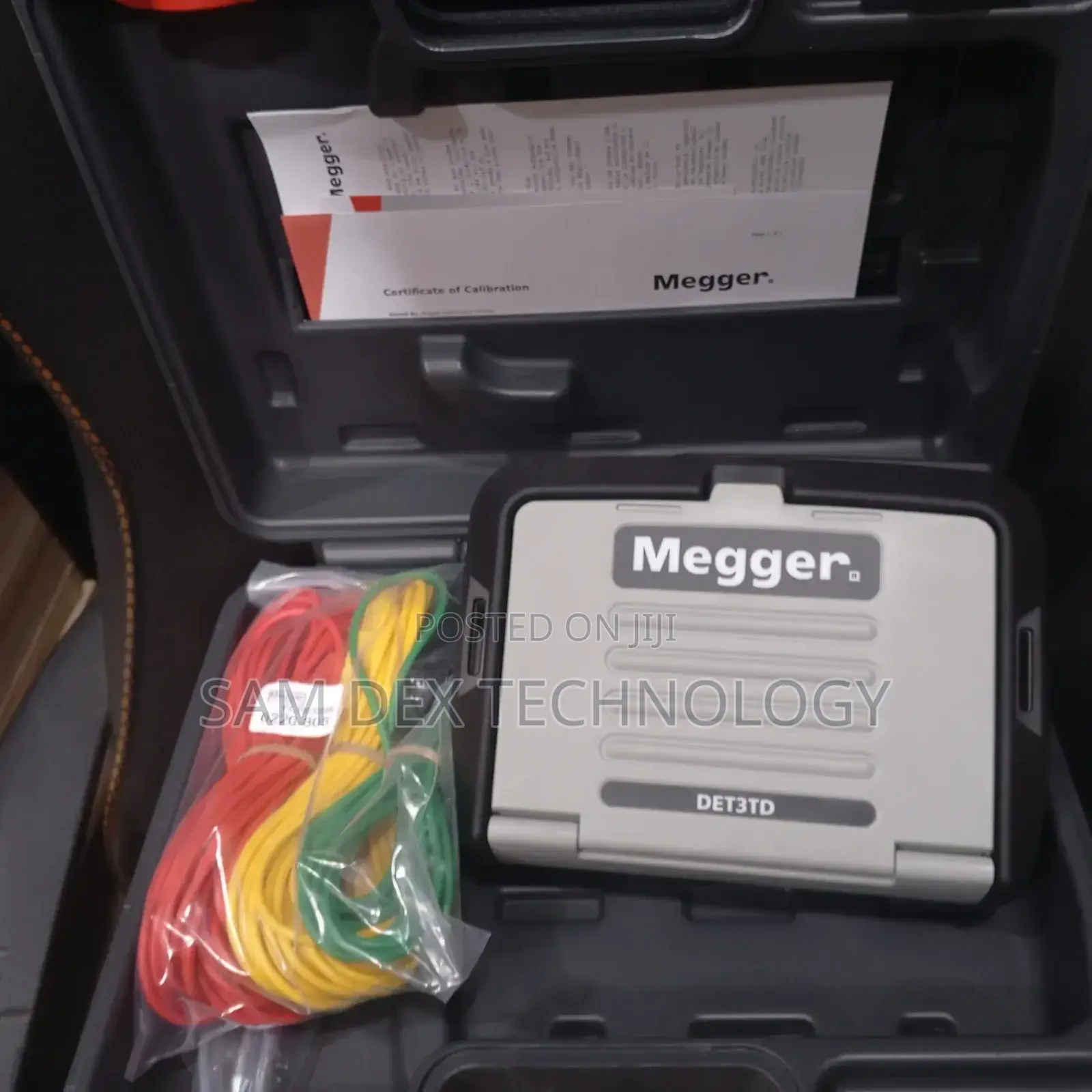 Megger Det3td Earth Ground Resistance Tester
