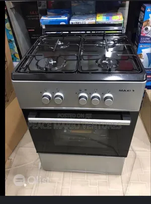 Quality Maxi 4burner Gas Cooker With Oven And 2years Warranty