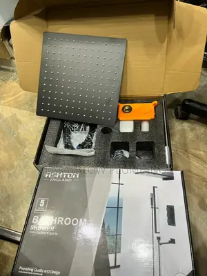 Ashton England Bathroom Shower System Black
