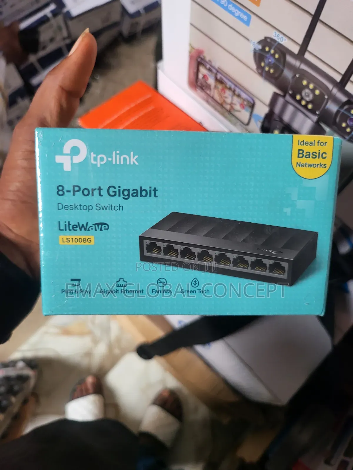 Poe 8port Gigabyte Switch