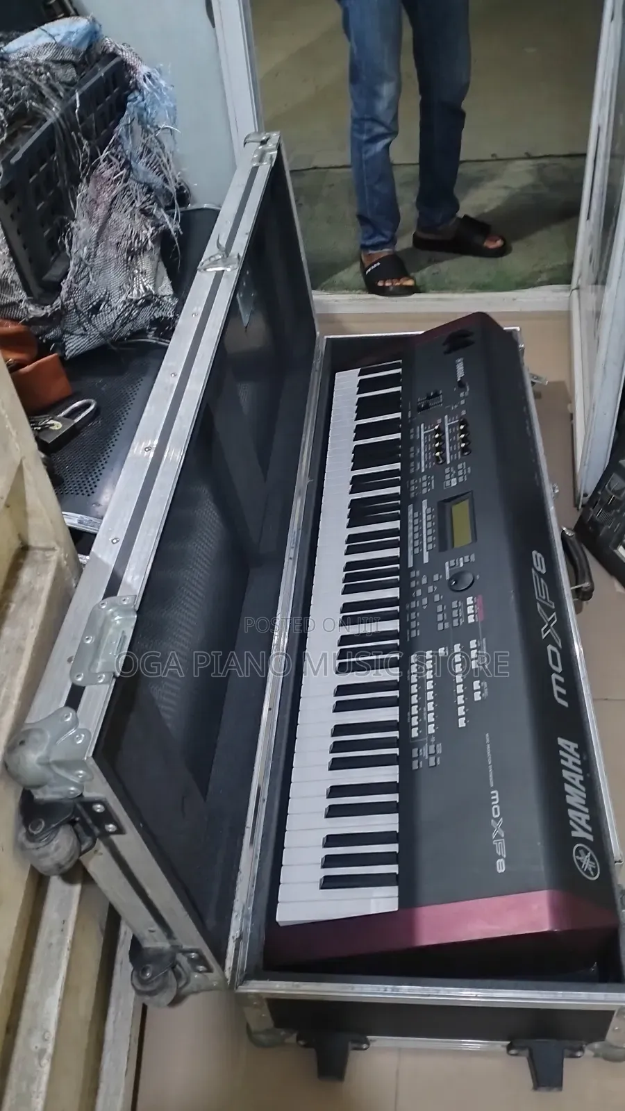 Yamaha Moxf8 With Flight Case