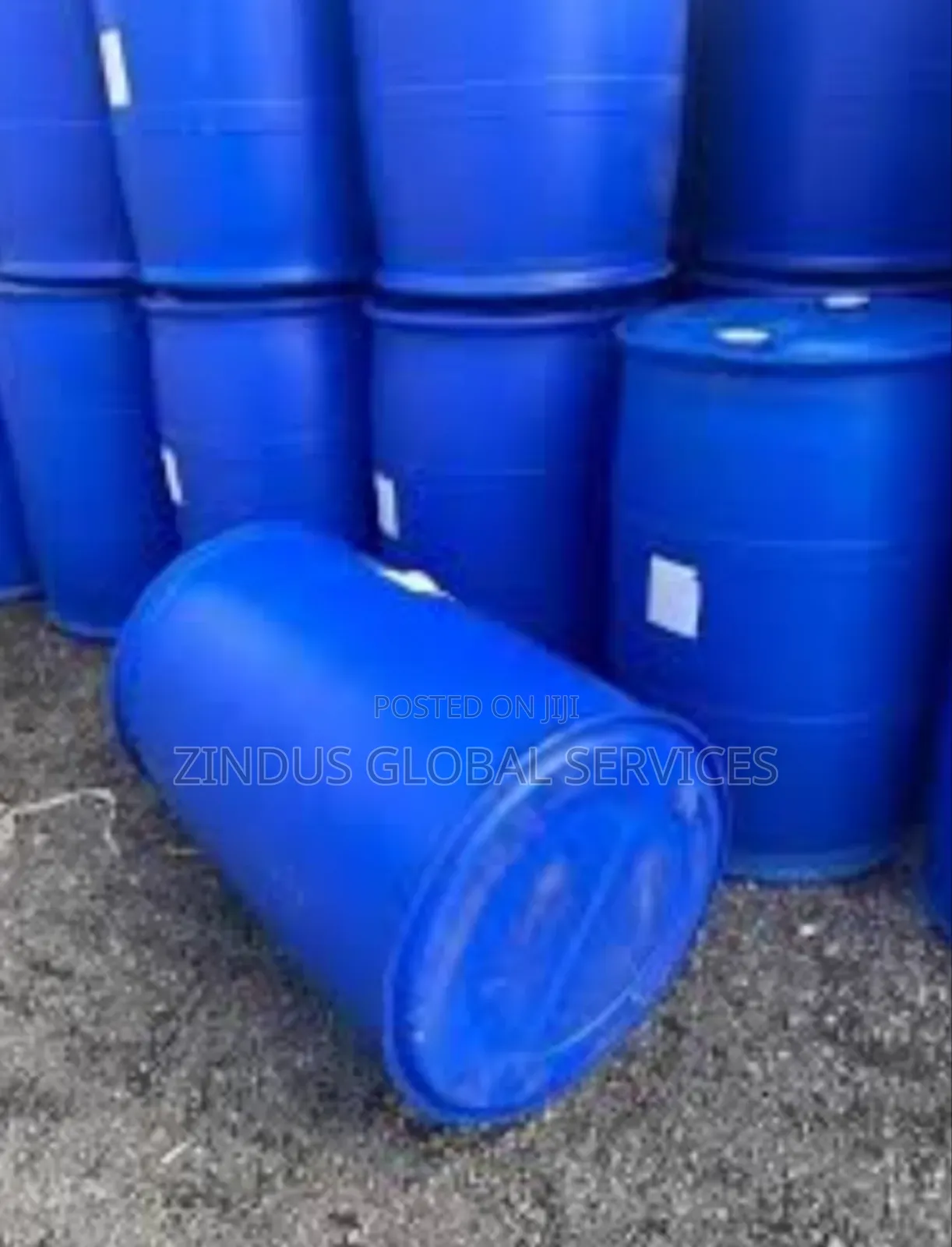 Empty Plastic Drums