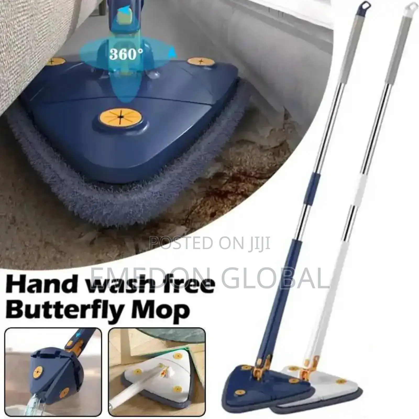 360 Rotating Mop Adjustable Cleaning Mob