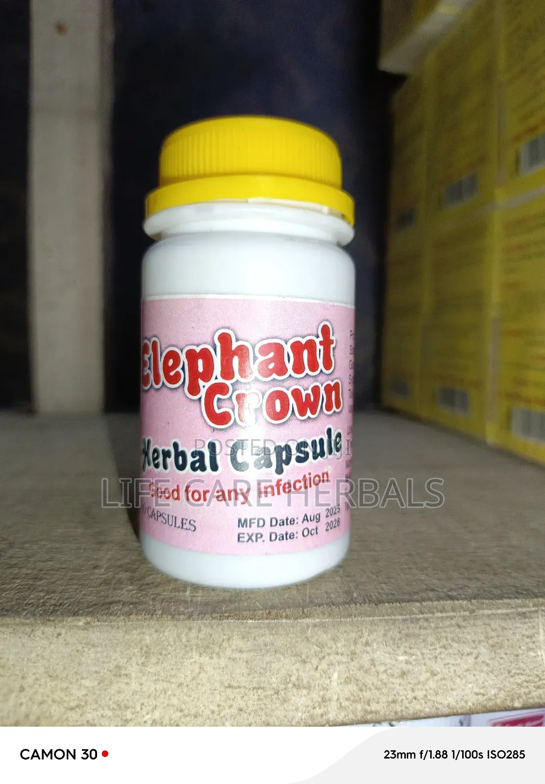 Infection Crusher Herbal Capsule Elephant