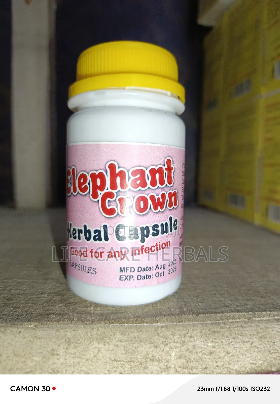 Infection Crusher Herbal Capsule Elephant
