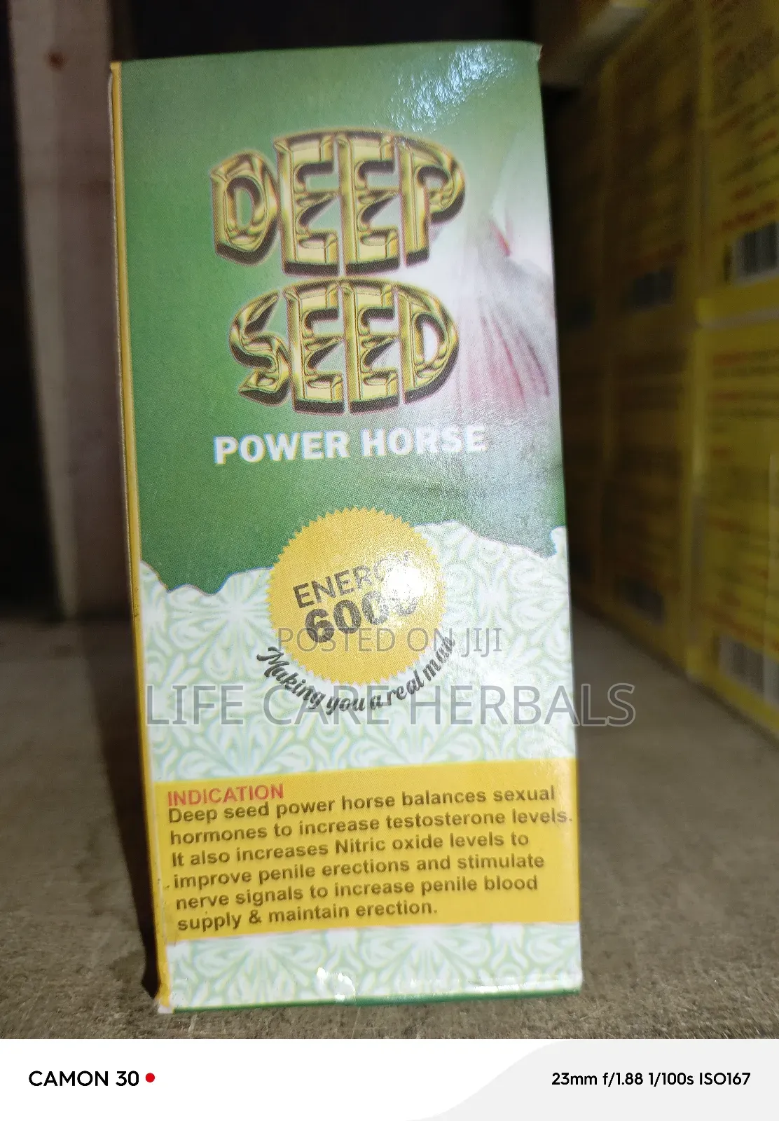 Power Horse Herbal Solution Deep Seed.