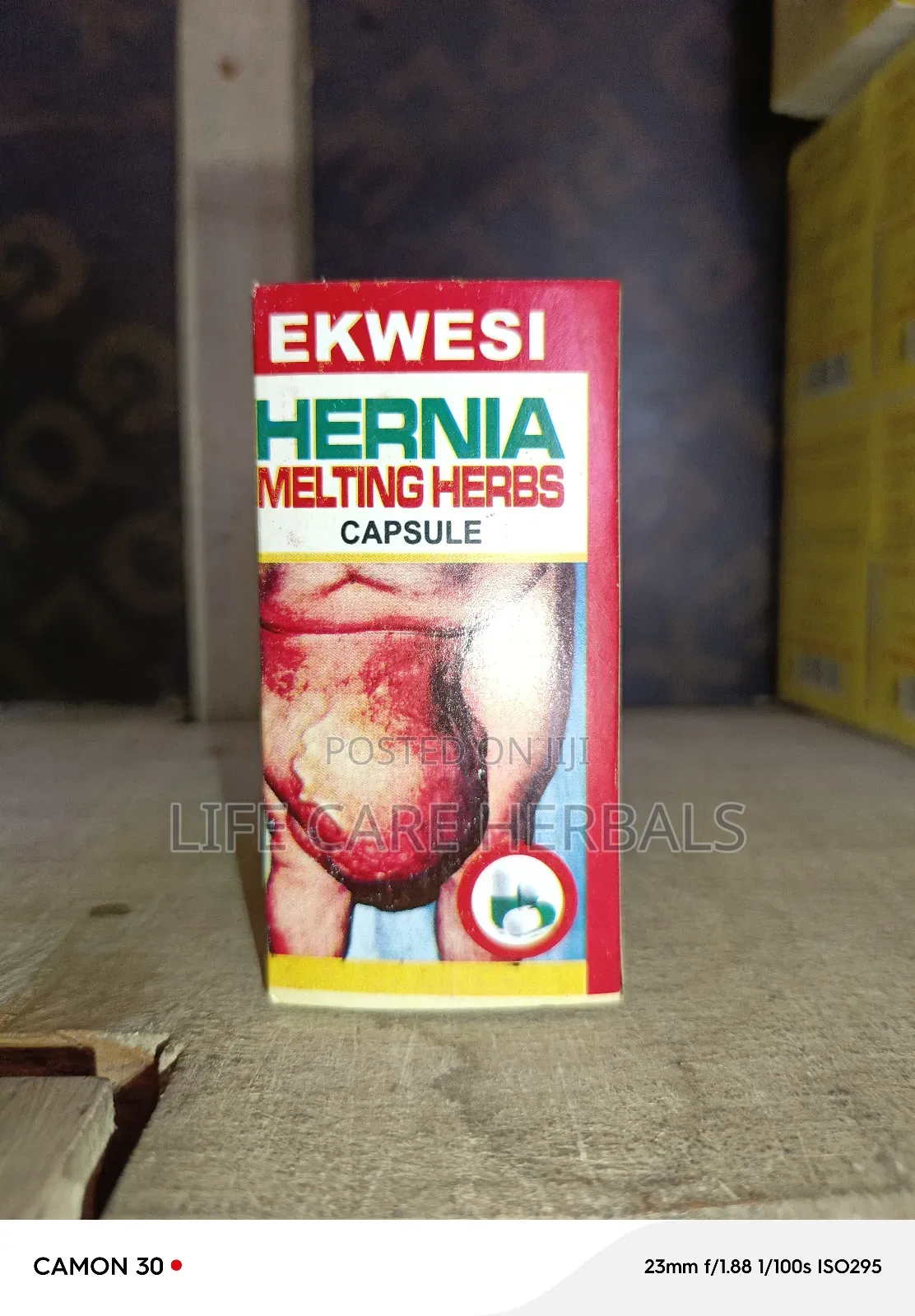 Hernia Melting Herbal Capsule Ekwesi