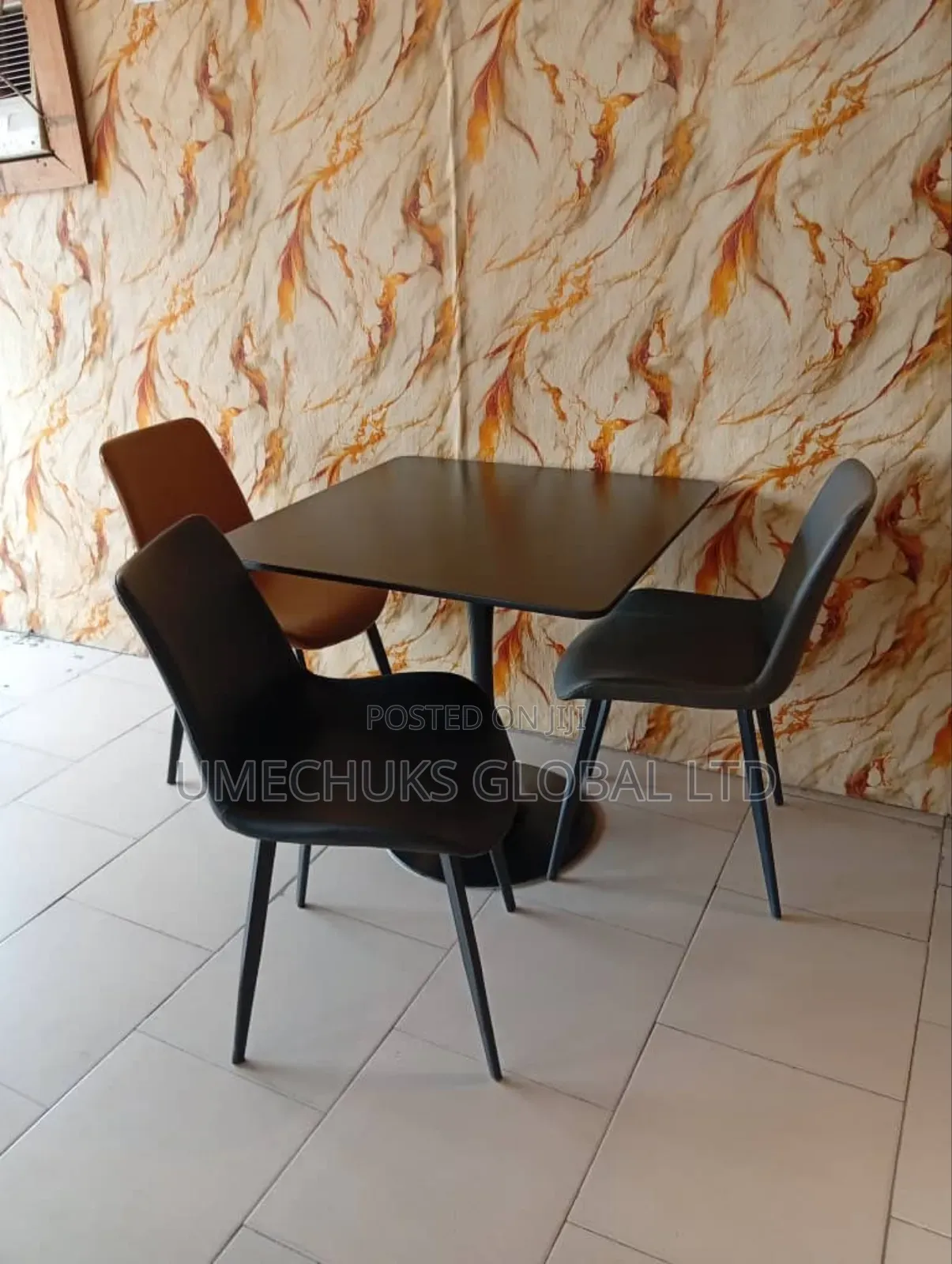 Marble Restaurant Table With Chairs