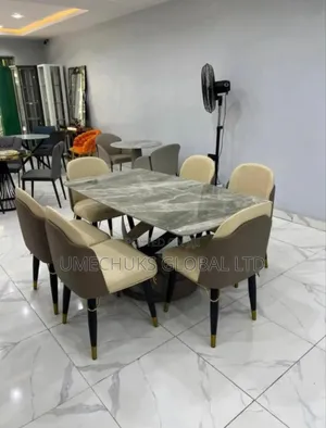Top Quality Luxury 6seater Marble Dinning Set