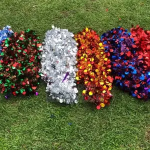 Christmas Decorations Tinsel and Tree Decorations (12pcs)