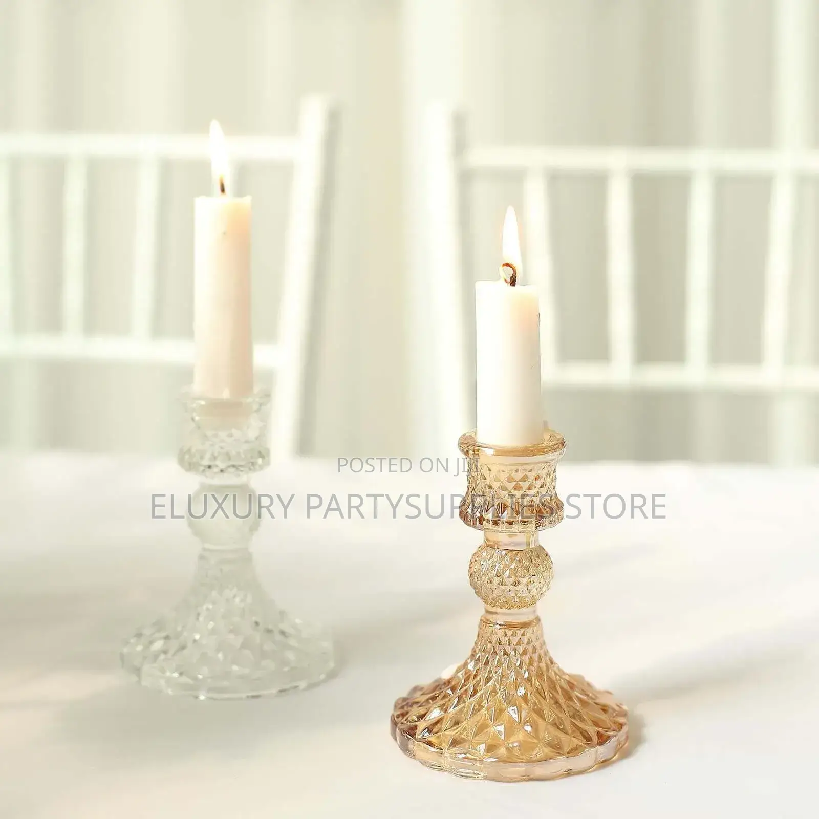 Crystal Candle Holder