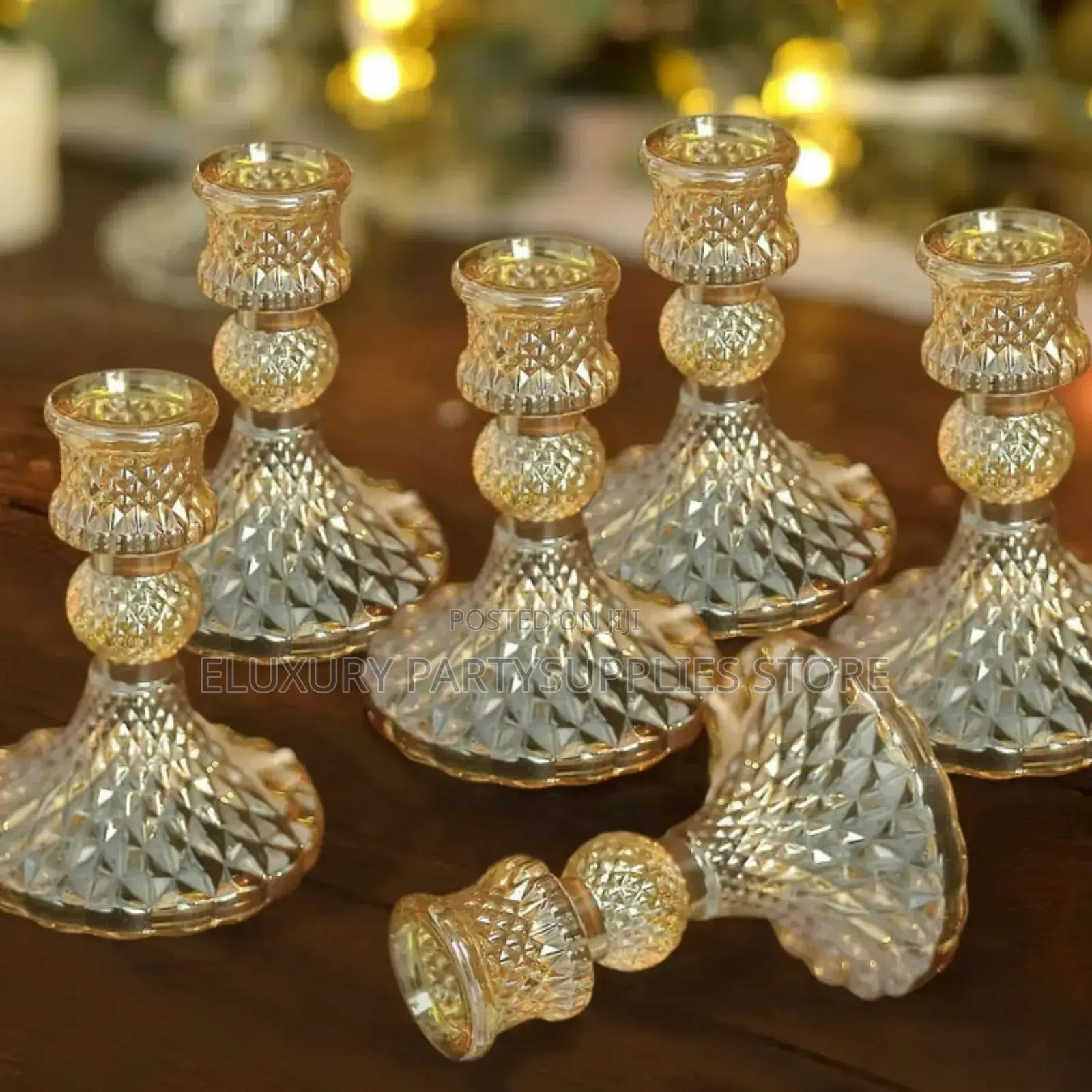 Crystal Candle Holder