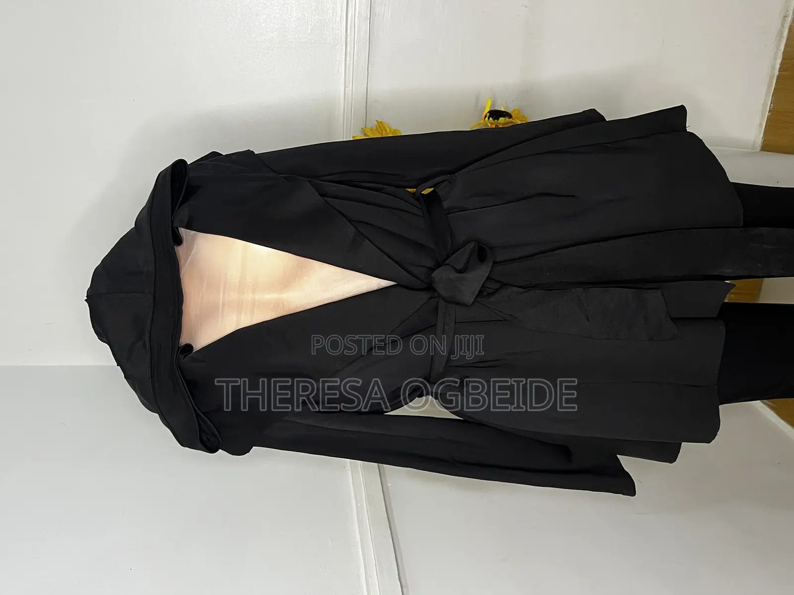 Ladies Black Hoodie