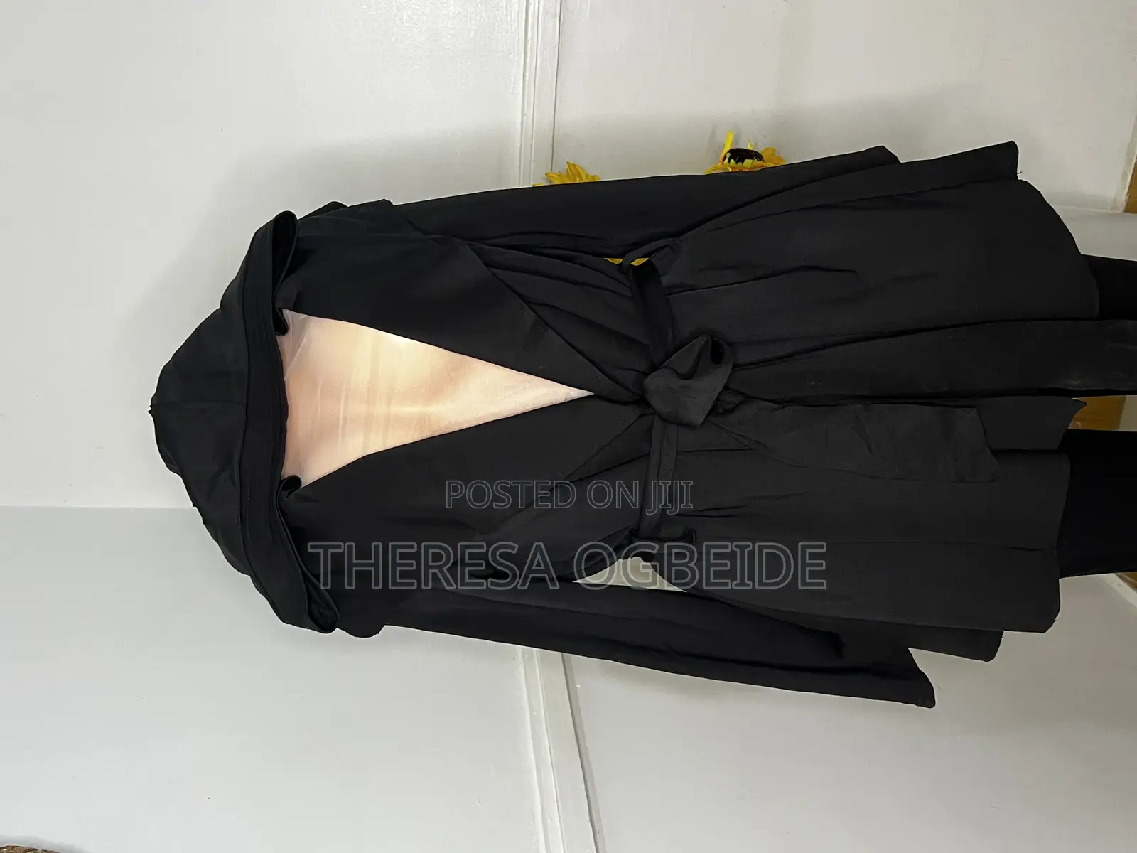 Ladies Black Hoodie