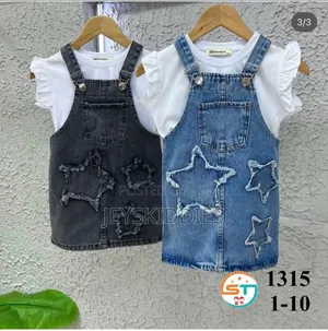 2 Piece Denim Dungaree