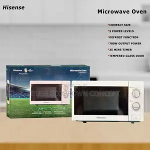 Hisense 20 Litres Microwave Oven. White
