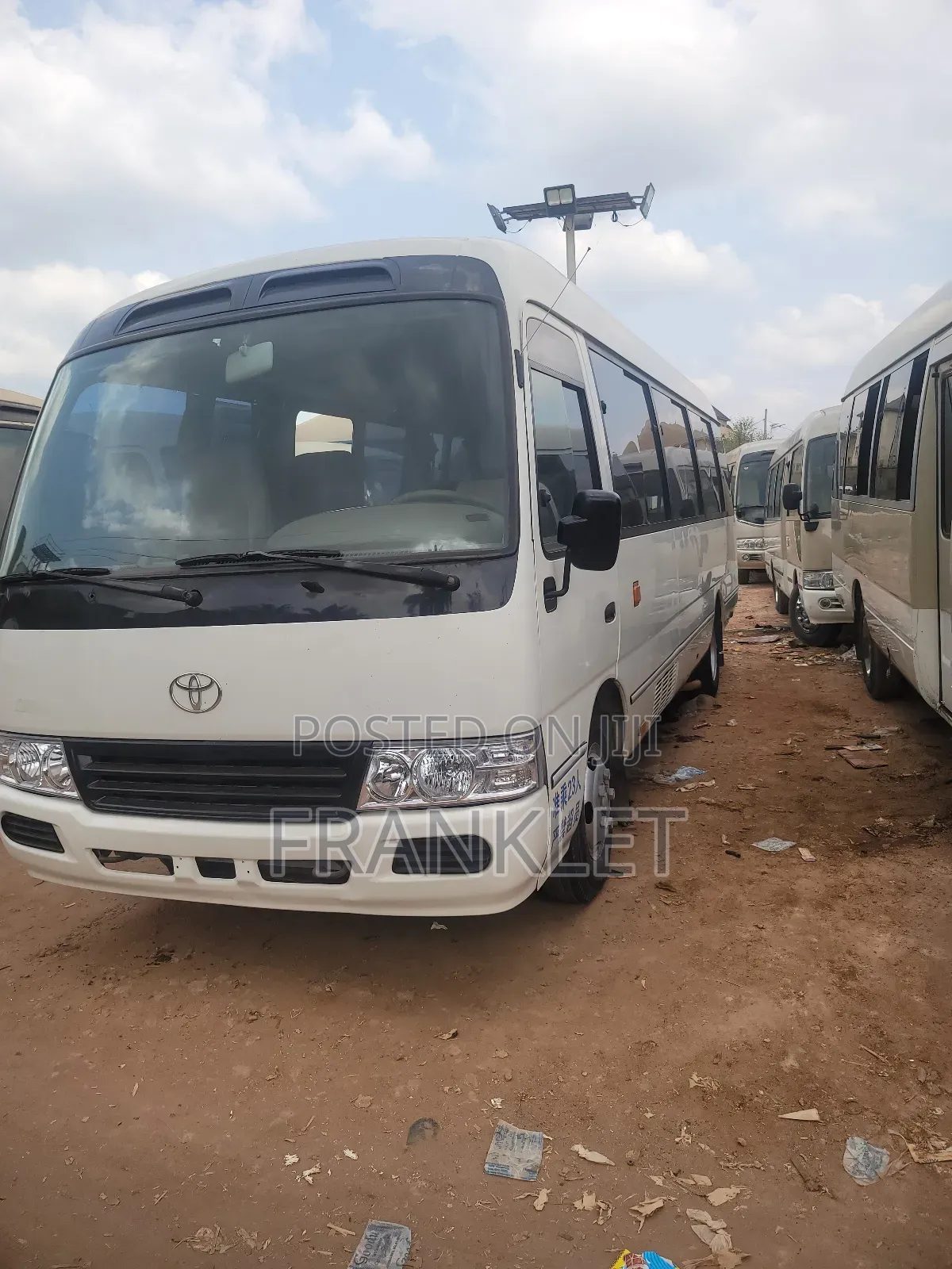 Toyota Coaster 2017 White