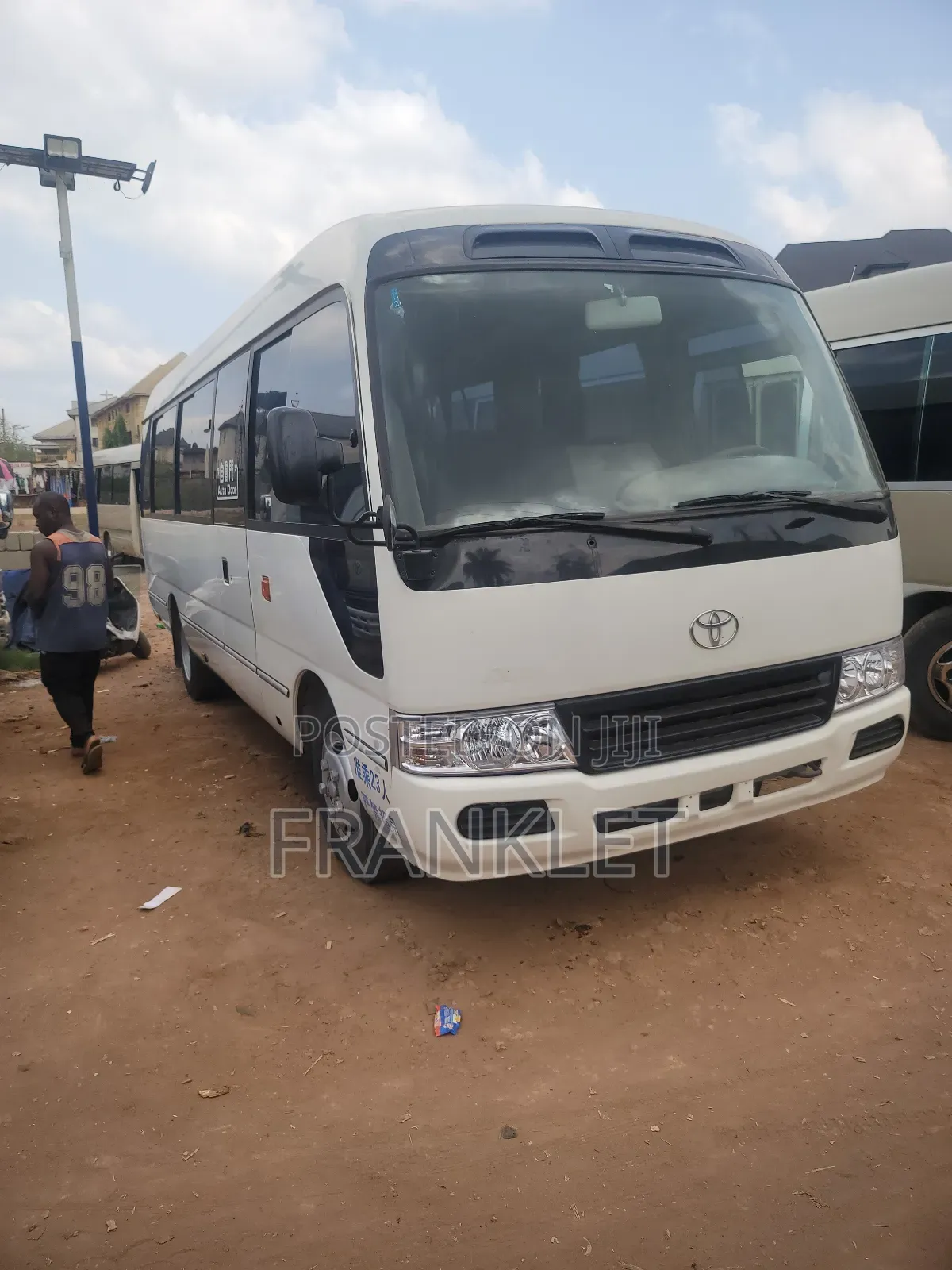Toyota Coaster 2017 White