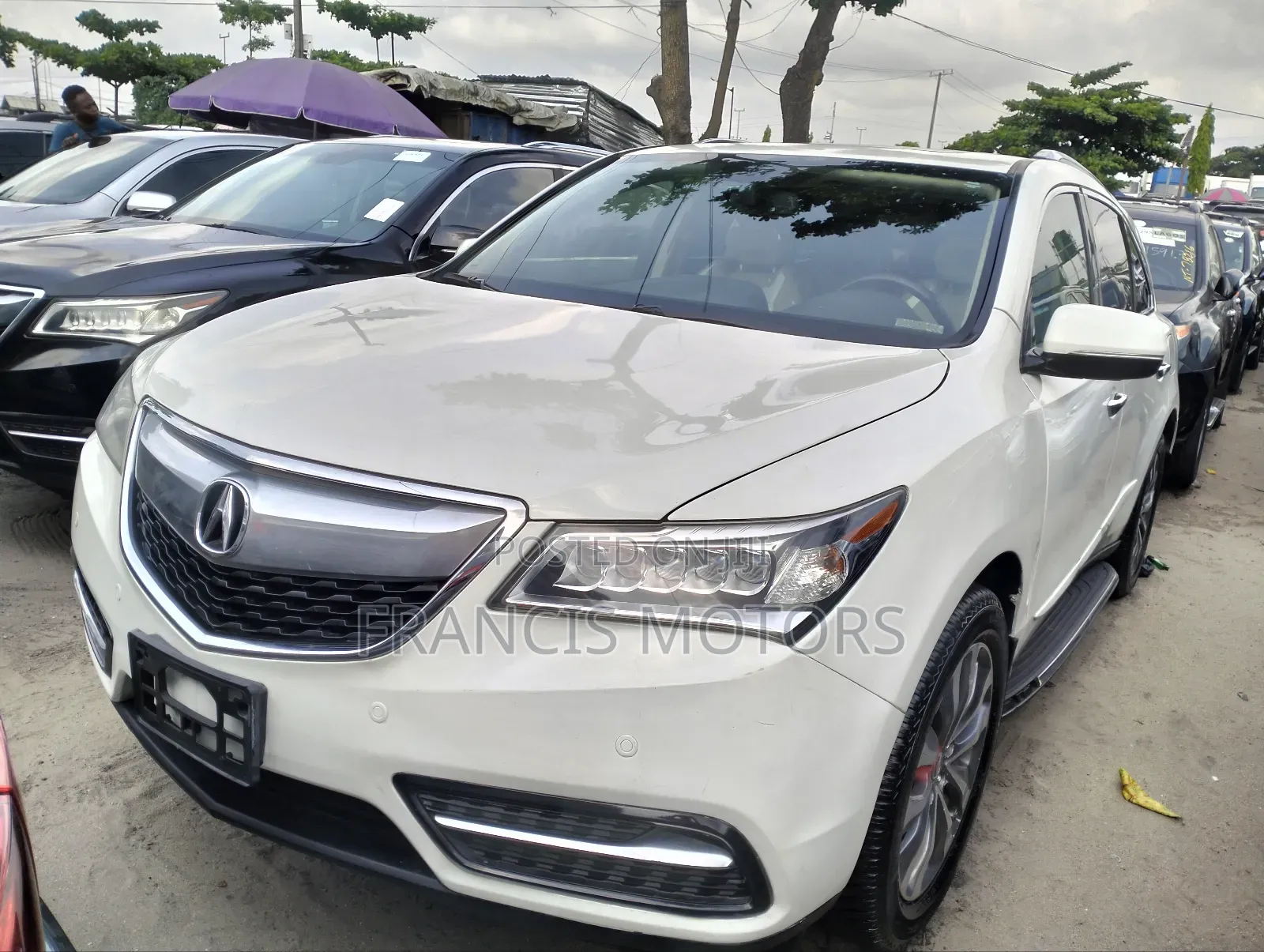Acura MDX 2015 White