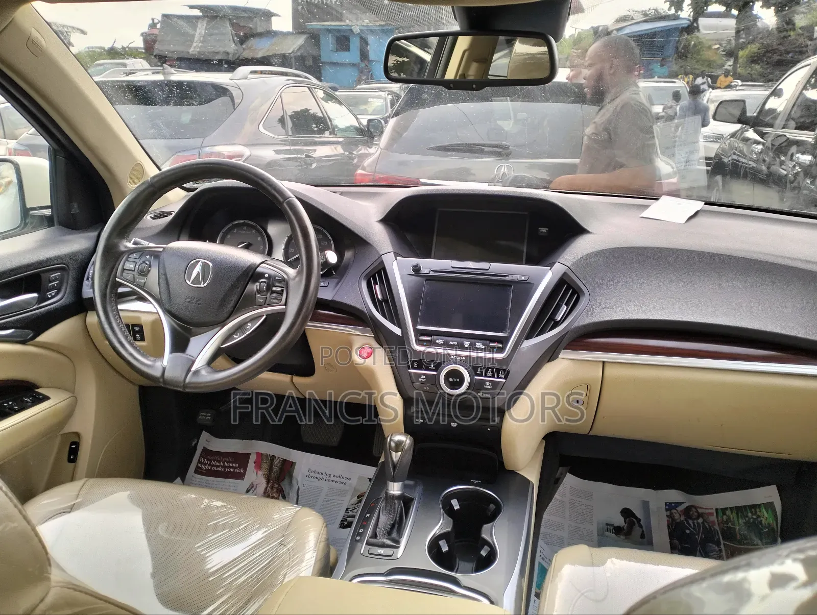 Acura MDX 2015 White